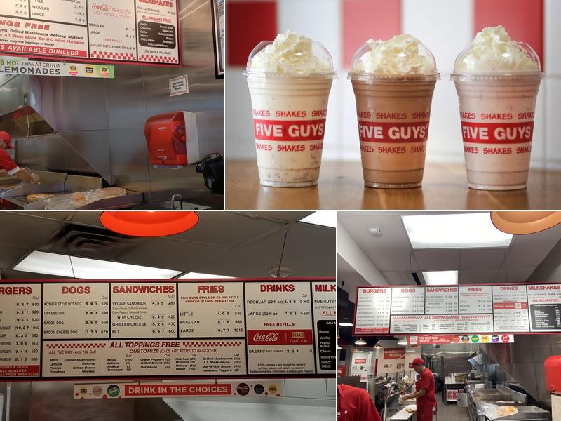 Five Guys Menu