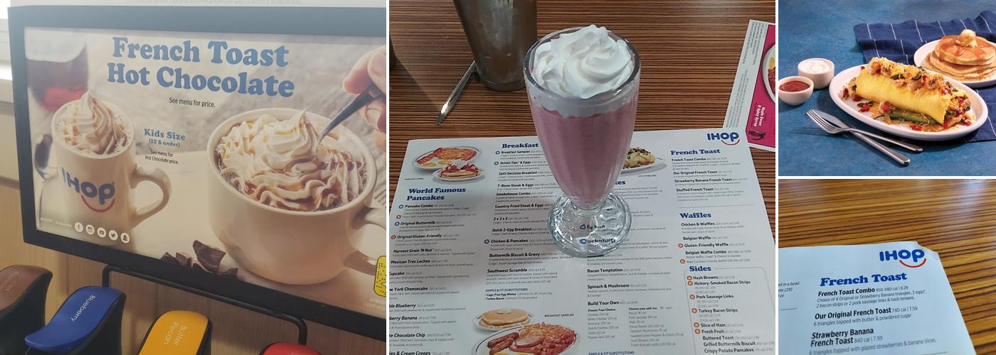 IHOP Menu