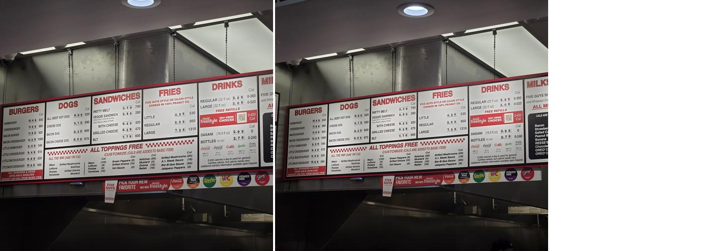 Five Guys Menu
