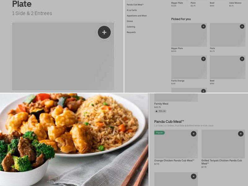 Panda Express Menu