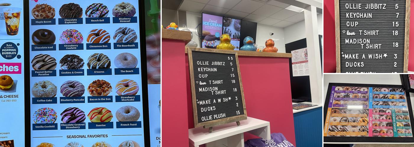 Duck Donuts Menu