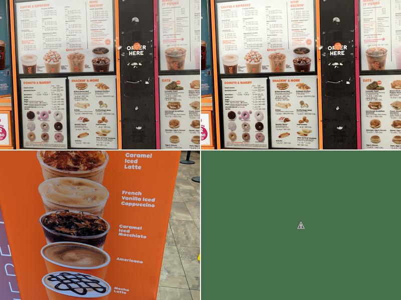 Dunkin' Menu