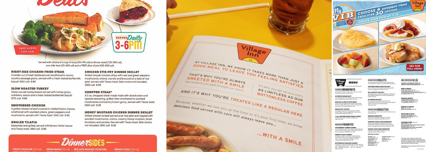 Village Inn Menu