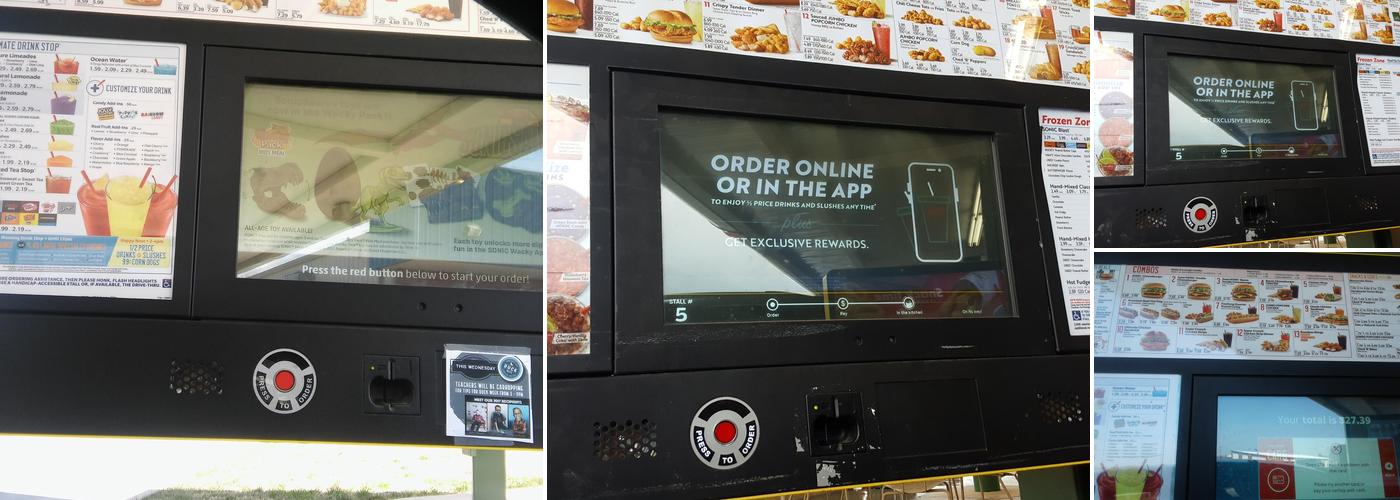 Sonic Drive-In Menu