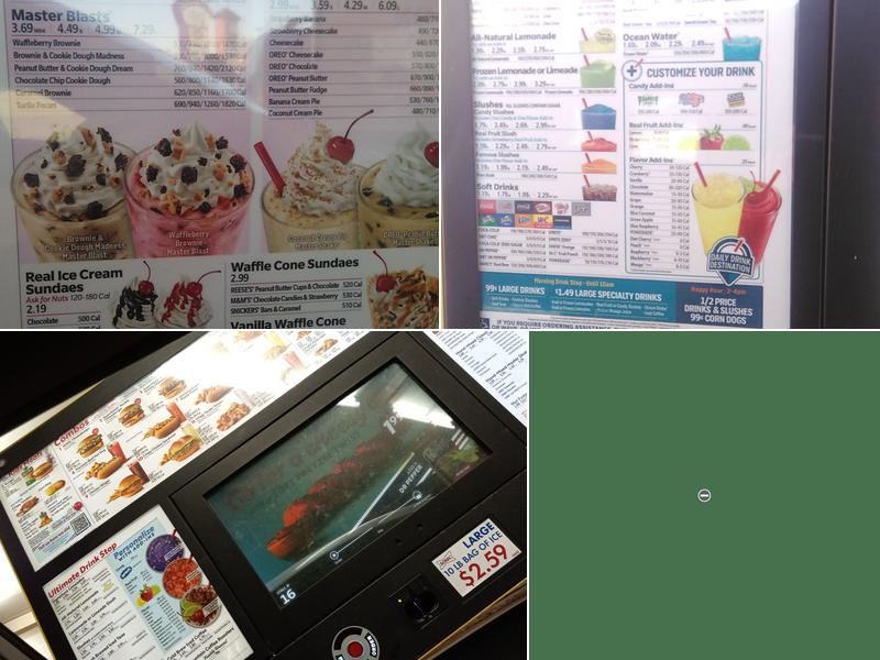 Sonic Drive-In Menu