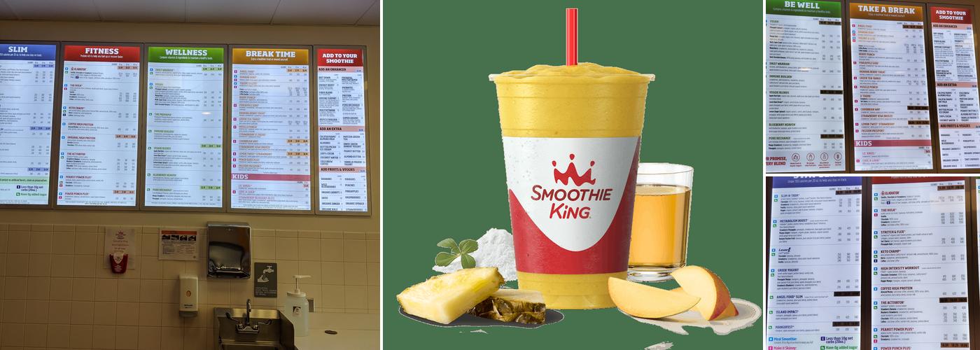 Smoothie King Menu