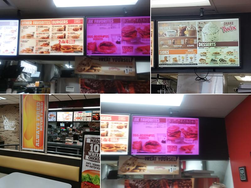 Burger King Menu