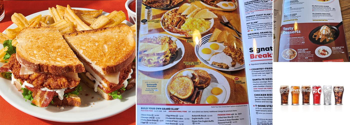 Denny's Menu