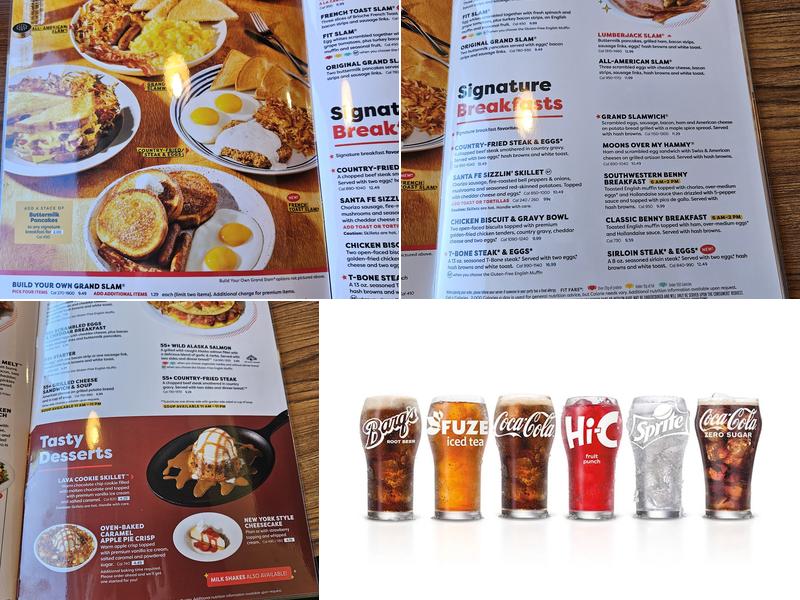 Denny's Menu