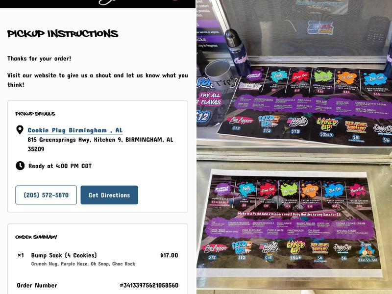 Cookie Plug Menu
