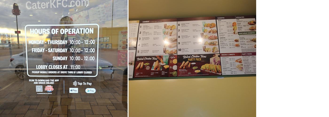 Taco Bell Menu