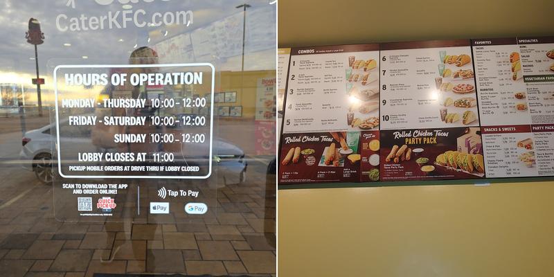 Taco Bell Menu