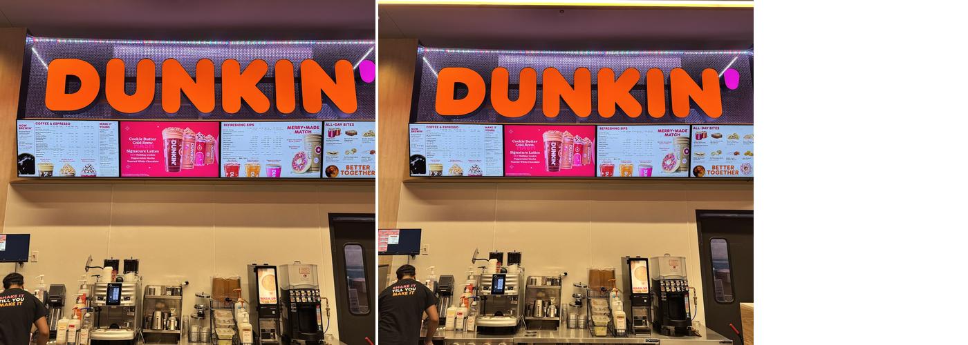 Dunkin' Menu