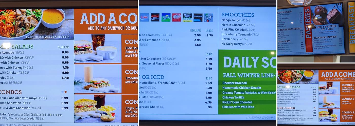 Kneaders Bakery & Cafe Menu