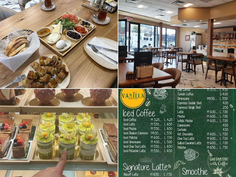 Vanilla Bakery & Cafe 707 Anderson Ave, Cliffside Park