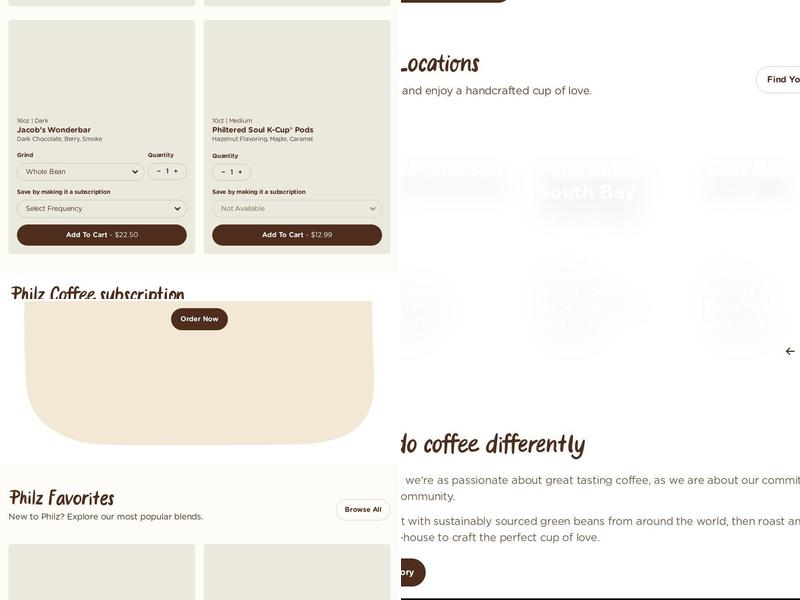 Philz Coffee Menu