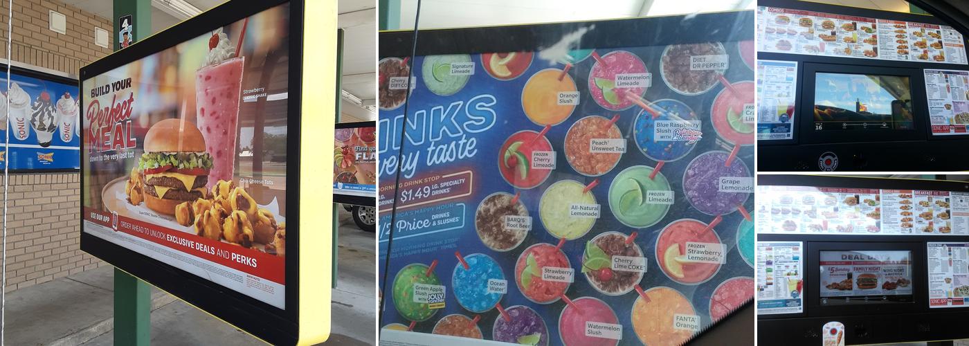 Sonic Drive-In Menu