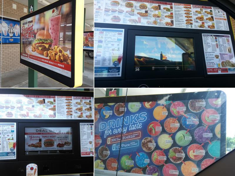 Sonic Drive-In Menu