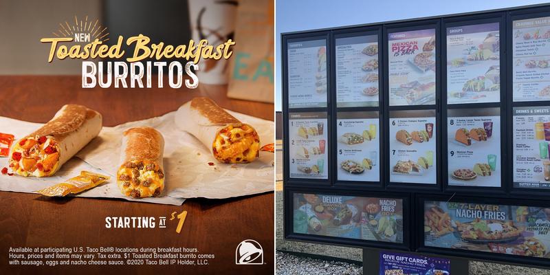 Taco Bell Menu