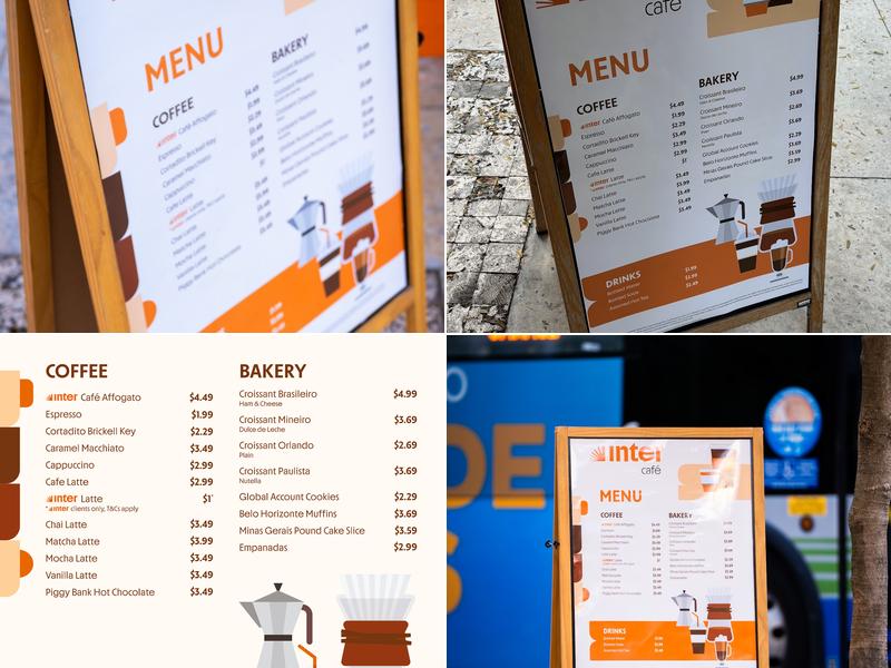 Inter Café Menu
