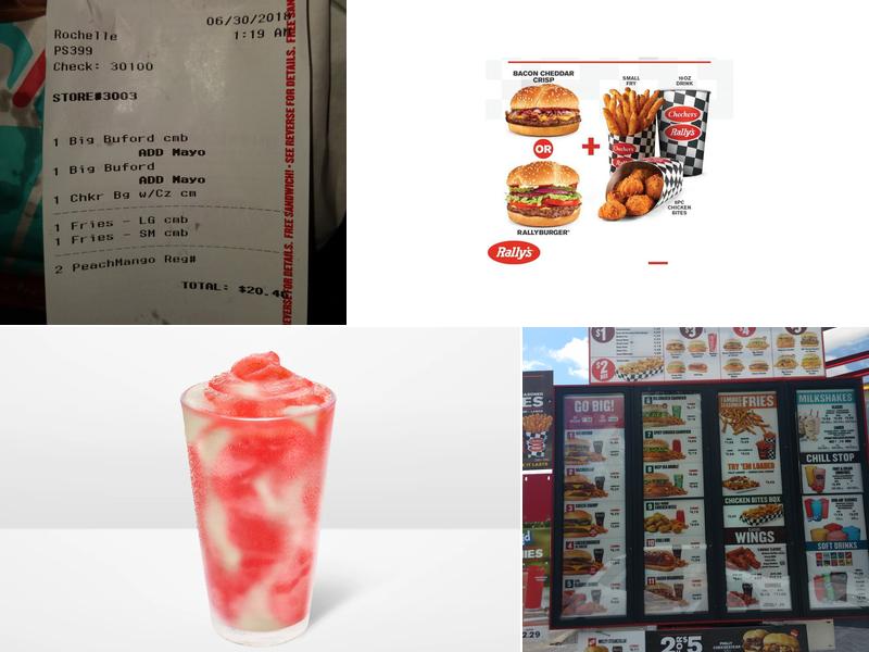 Checkers Menu