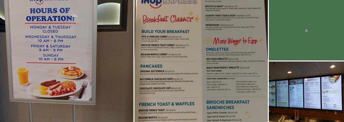 IHOP Menu