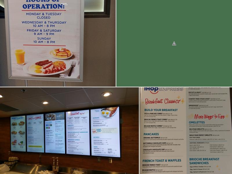 IHOP Menu