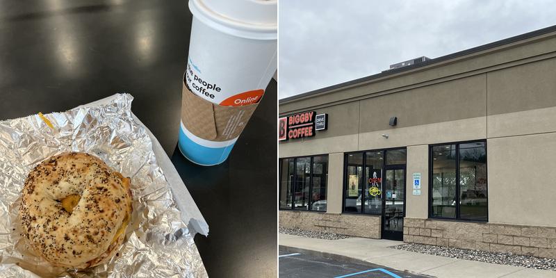 BIGGBY COFFEE 199 E Saginaw St, Hemlock