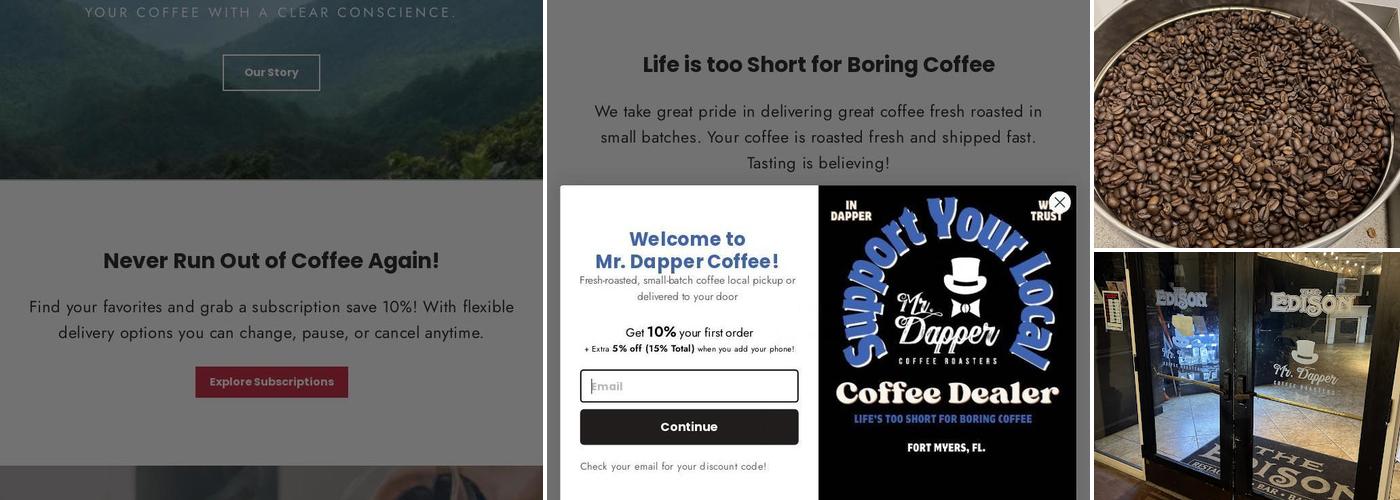 Mr. Dapper Coffee Roasters