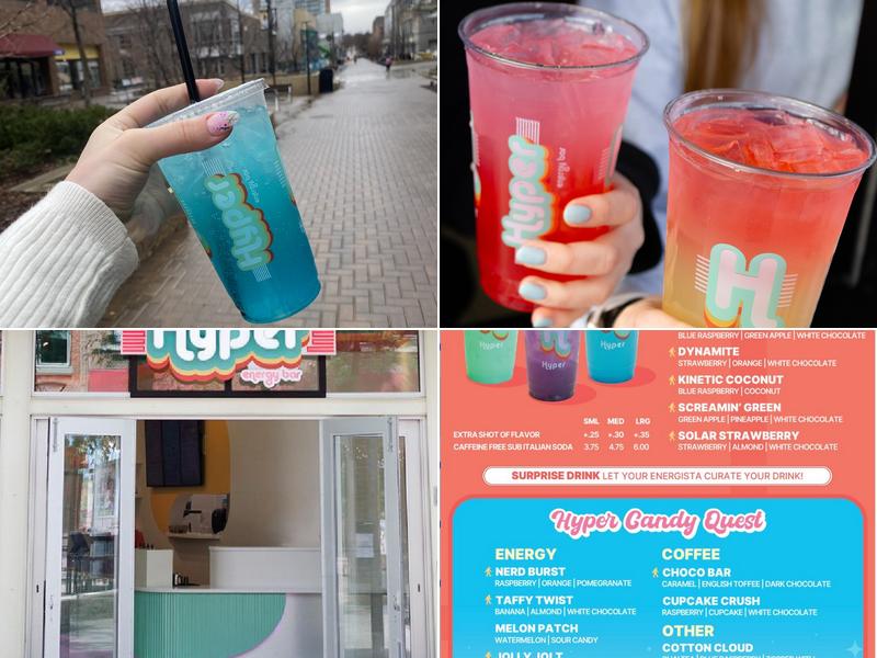 Hyper Energy Bar 115 E College St, Iowa City