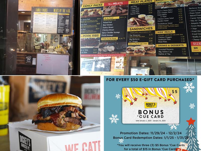 Dickey's Barbecue Pit Menu