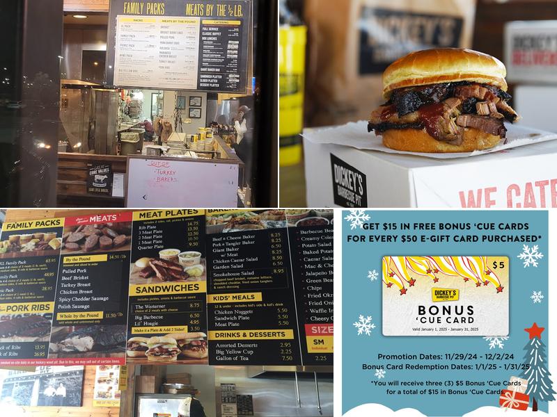 Dickey's Barbecue Pit Menu
