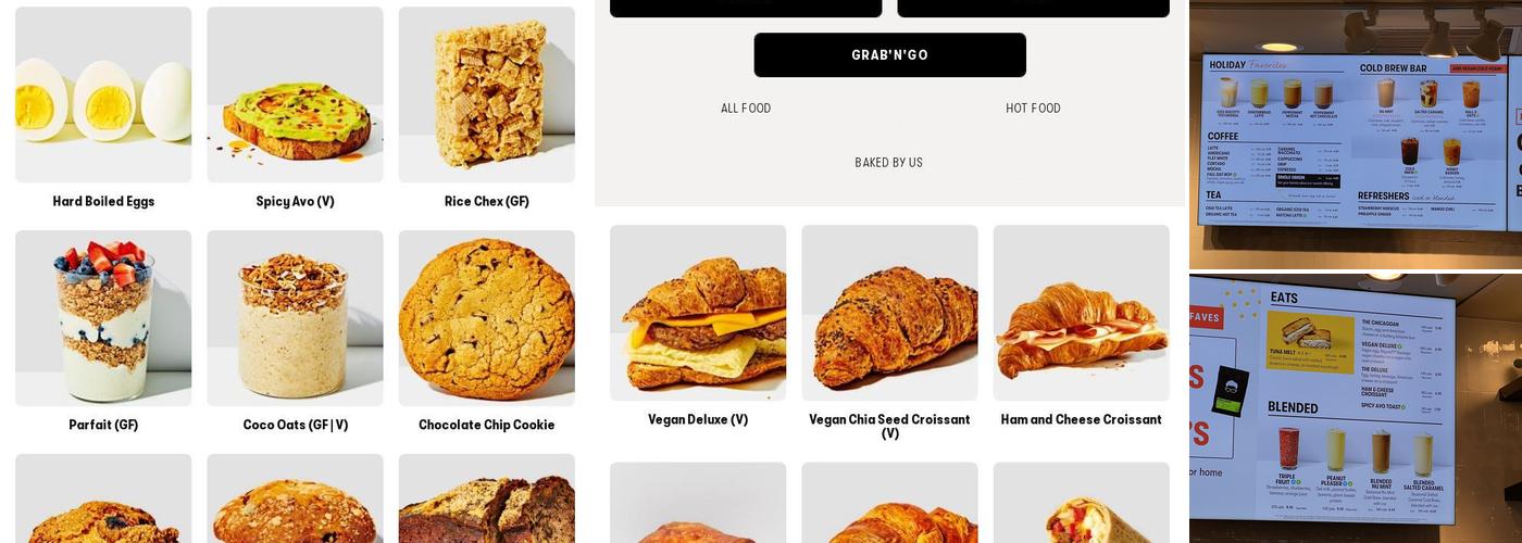 Gregorys Coffee Menu