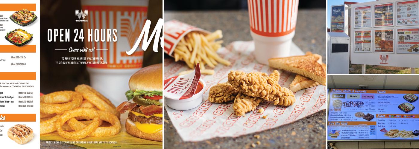 Whataburger Menu