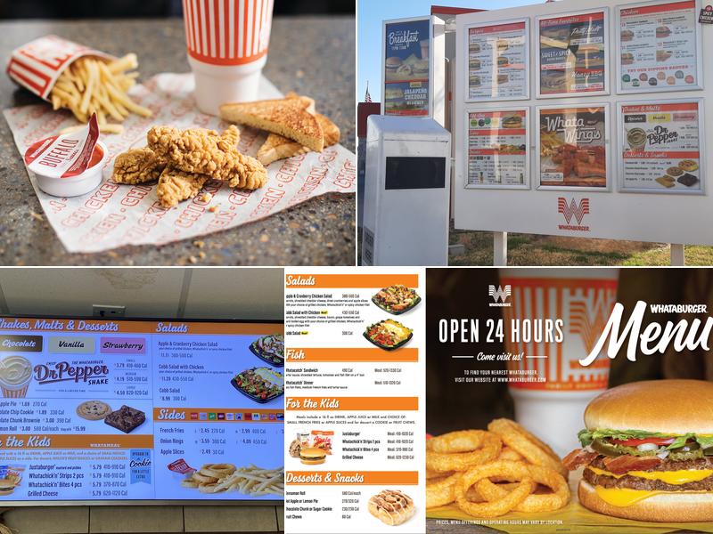Whataburger Menu