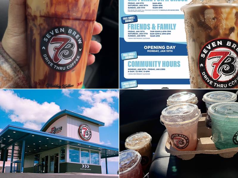 7 Brew Coffee 3211 Riverside Dr, Danville