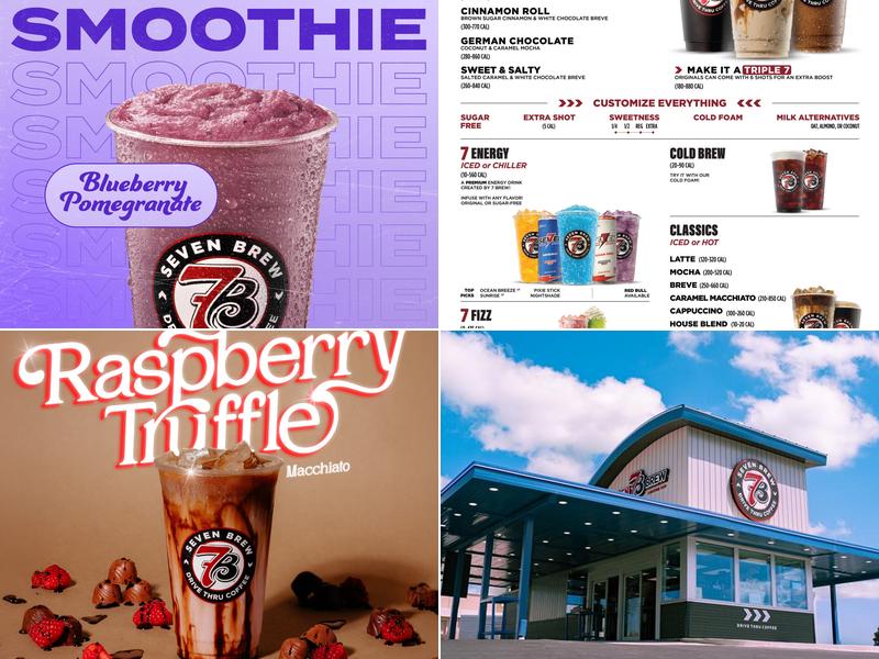 7 Brew Coffee 1414 Boone St, Kingsland