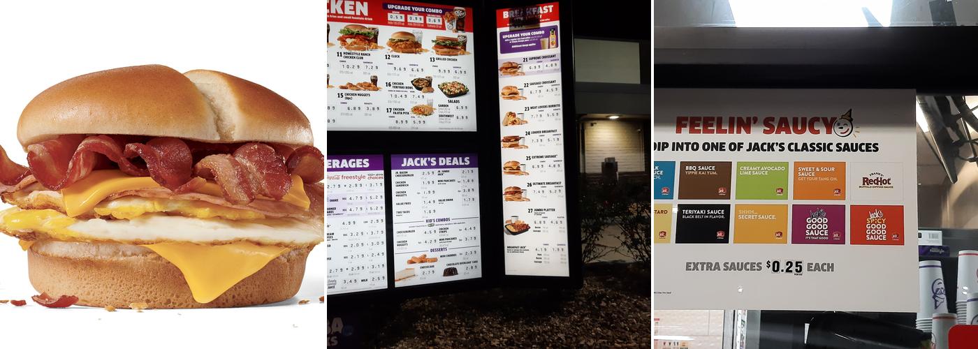 Jack in the Box Menu
