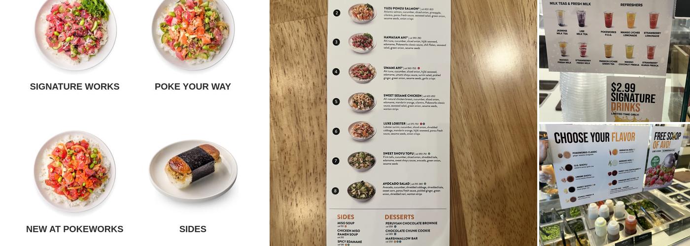 Pokeworks Menu