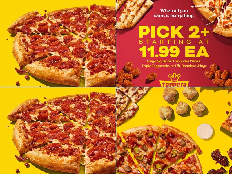 Toppers Pizza 11047 W National Ave, West Allis