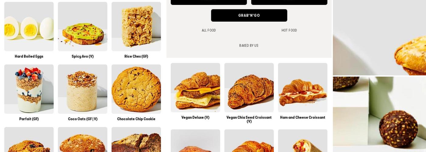 Gregorys Coffee Menu