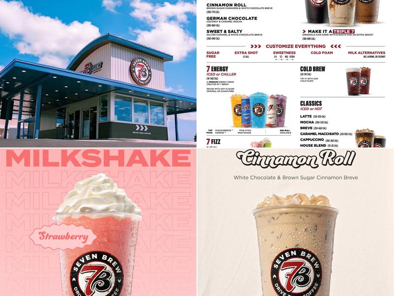 7 Brew Coffee 11117 E Hwy 51, Coweta