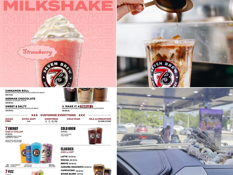 7 Brew Coffee 3209 US-81, Duncan