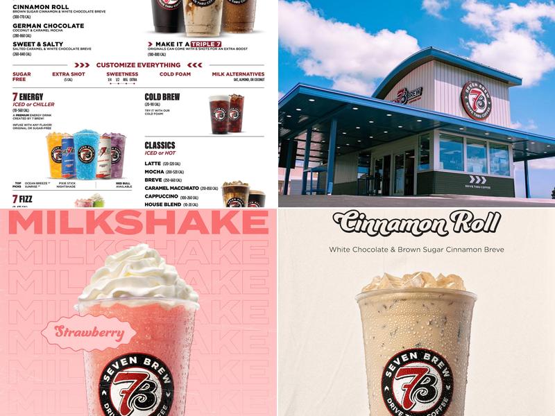 7 Brew Coffee 1050 N Hobart St, Pampa