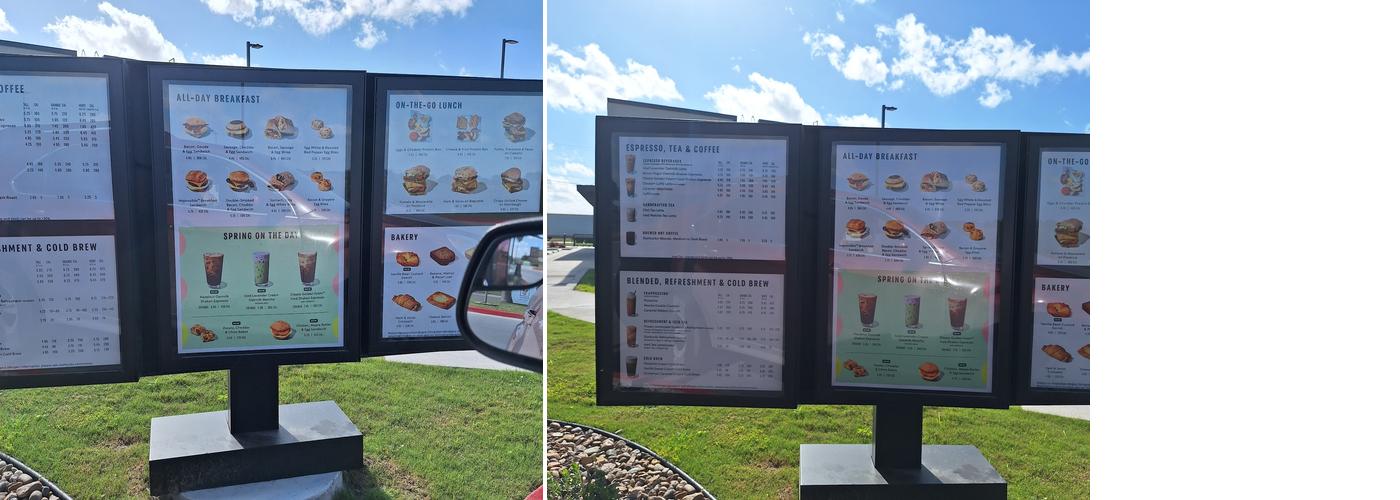 Starbucks Menu
