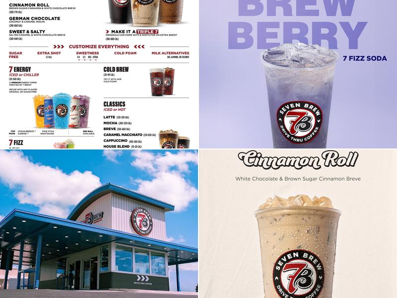 7 Brew Coffee 3013 FM 120, Denison