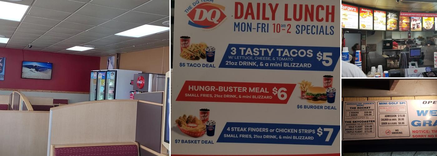 Dairy Queen Menu