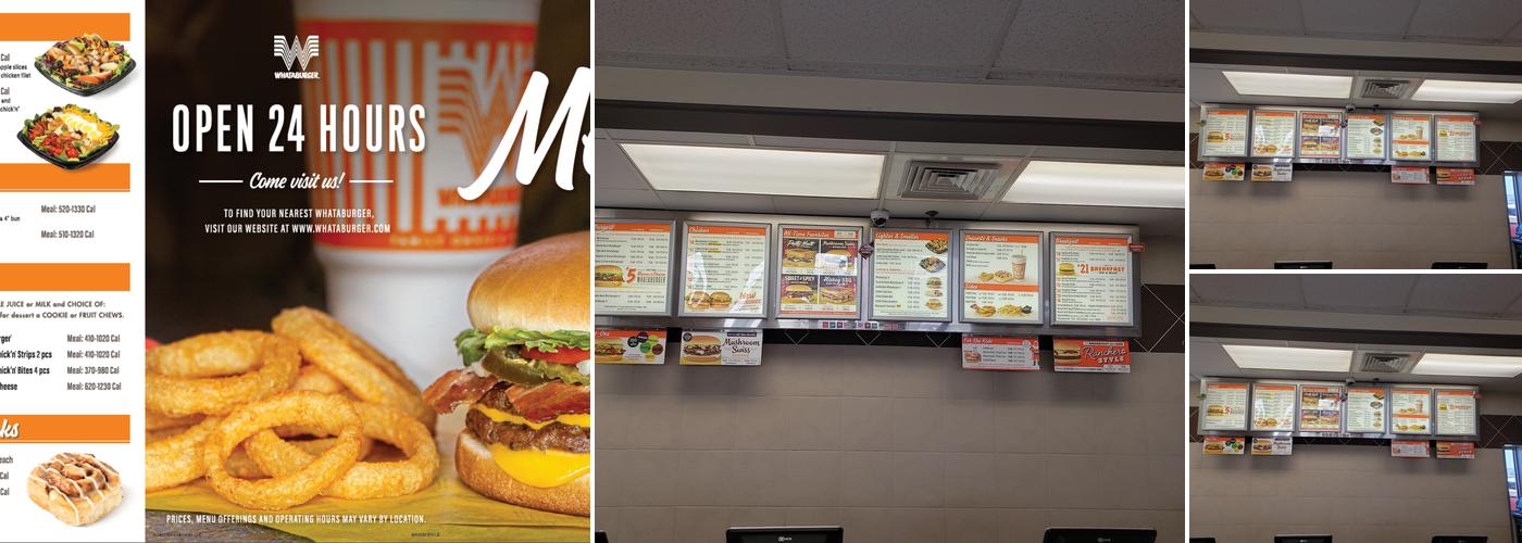 Whataburger Menu