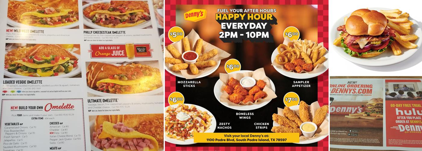 Denny's Menu