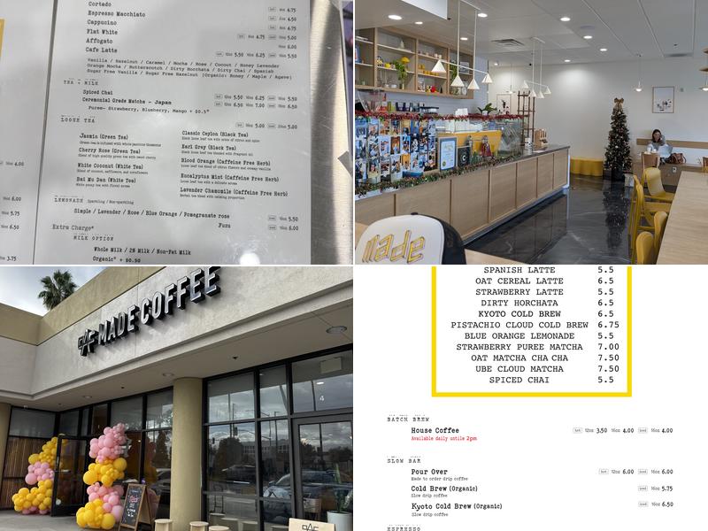 MADE Coffee 10 Centerpointe Dr #3, La Palma